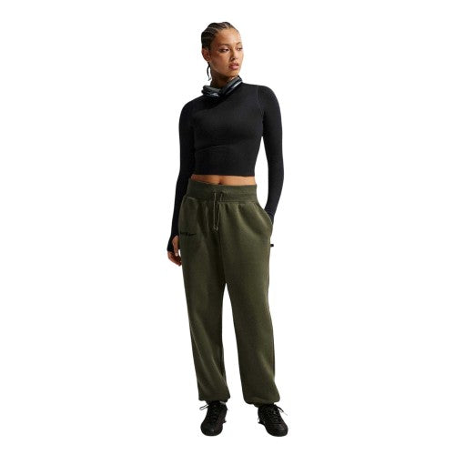 Front - Nike Womens/Ladies Saint-Germain Fleece Phoenix Relaxed Fit Joggers