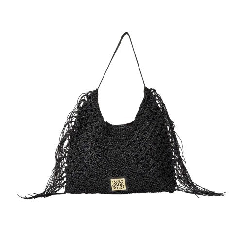 Front - Biba Fringe Shoulder Bag