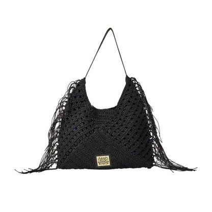 Front - Biba Fringe Shoulder Bag