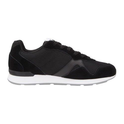Front - Tommy Hilfiger Mens Leather Low Running Flat Trainers