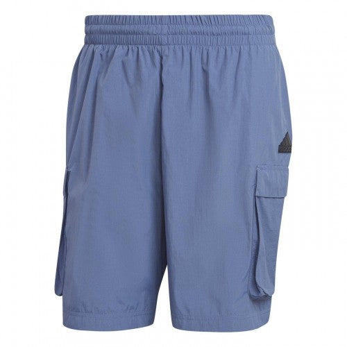 Front - Adidas Mens City Escape Cargo Shorts