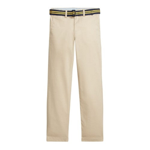 Front - Ralph Lauren Boys Plain Straight Chinos