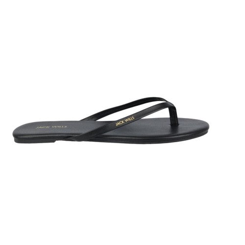 Front - Jack Wills Womens/Ladies Synthetic Flat Flip Flops
