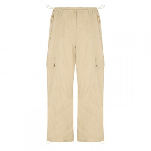 Front - Timberland Unisex Adult Parachute Wide Cargo Trousers