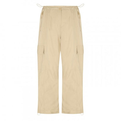 Front - Timberland Unisex Adult Parachute Wide Cargo Trousers