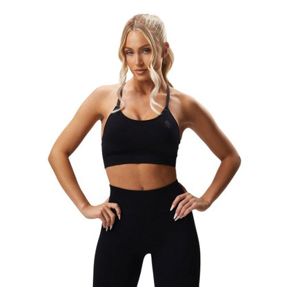 Front - Gym King Womens/Ladies Seamless Sports Bra