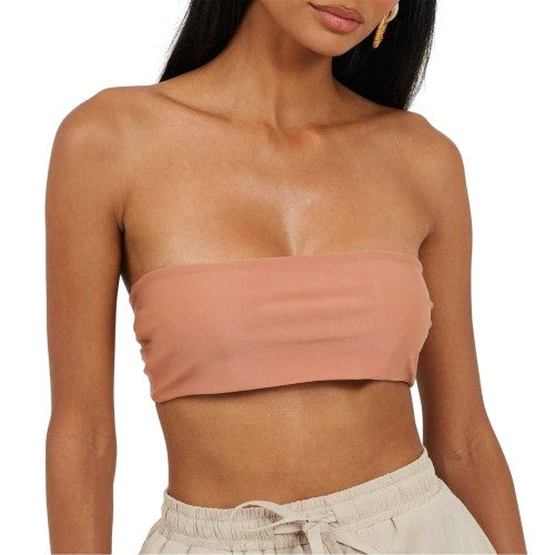 Front - Brave Soul Womens/Ladies Bandeau Bikini Top