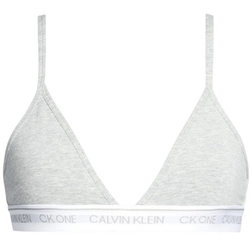Front - Calvin Klein Womens/Ladies Cotton Triangle Cups Bra