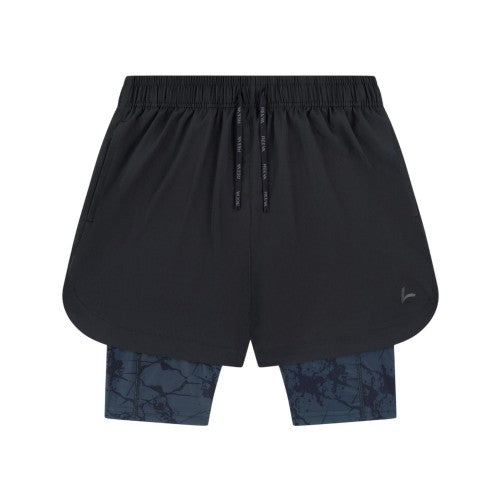 Front - Reeva Mens Microfibre Running Shorts