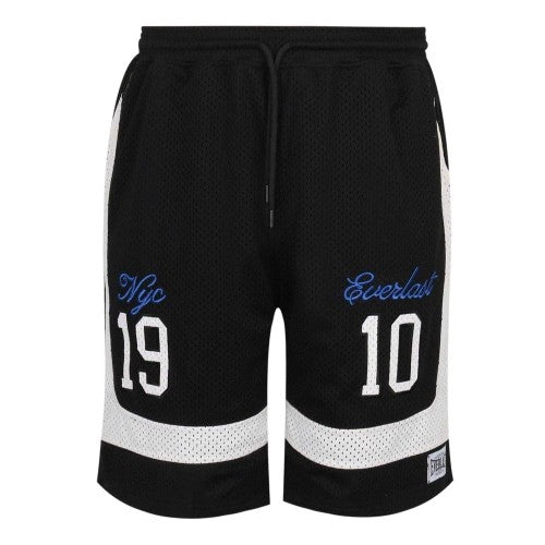 Front - Everlast Mens NYC 19 Mesh Basketball Shorts