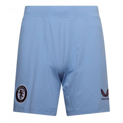 Front - Castore Womens/Ladies Aston Villa FC Football Shorts