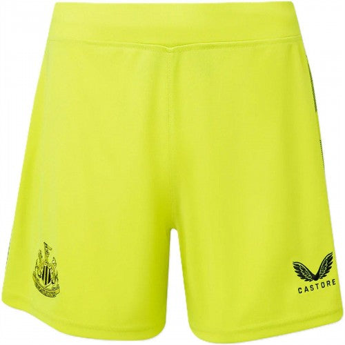 Front - Castore Womens/Ladies Newcastle United FC Goalkeeper Shorts