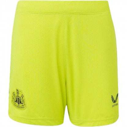 Front - Castore Womens/Ladies Newcastle United FC Goalkeeper Shorts