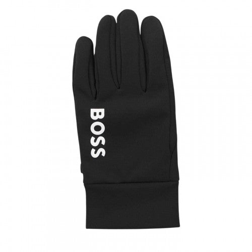 Front - Hugo Boss Unisex Adult Logo Outdoor Gloves