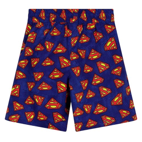 Front - Zoggs Baby Boys Superman Logo Swim Shorts