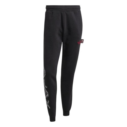 Front - Adidas Mens Ajax Amsterdam Tracksuit Bottoms