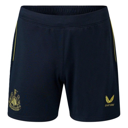 Front - Castore Womens/Ladies Newcastle United FC Football Shorts