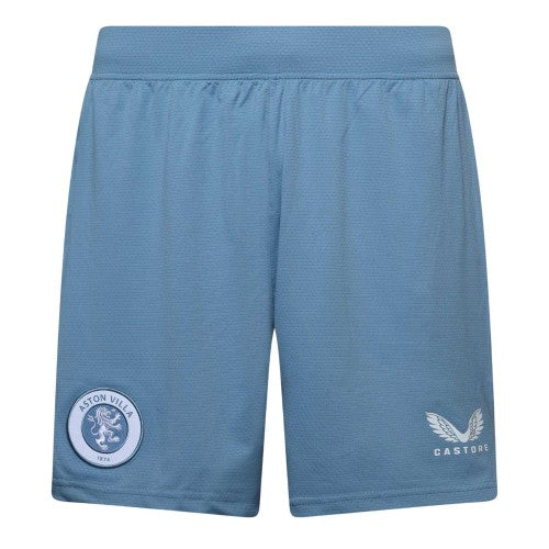 Front - Castore Womens/Ladies Aston Villa FC Football Shorts