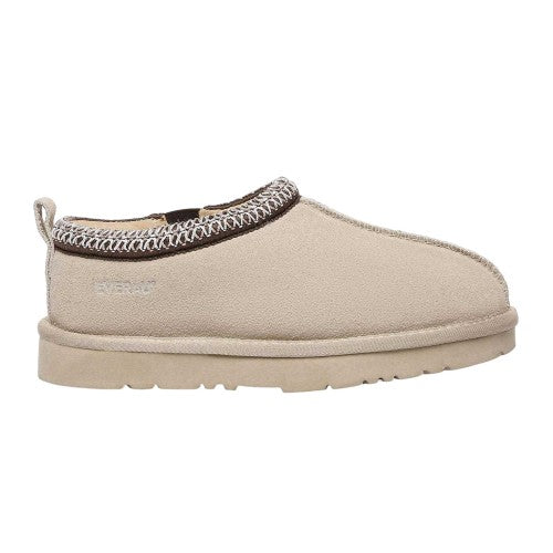 Sand - Side - EverAu Womens-Ladies Wigeon Cow Suede Flat Slippers