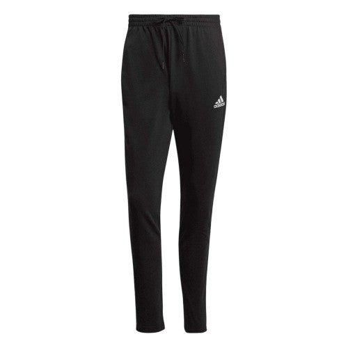 Front - Adidas Mens Essentials 3 Stripes Joggers