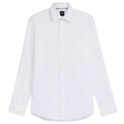 Front - Boss Mens Joe Point Collar Shirt