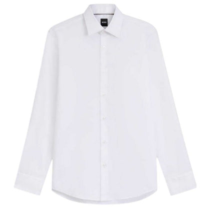 Front - Boss Mens Joe Point Collar Shirt