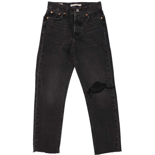 Front - Levis Womens/Ladies Wedgie Straight Leg Jeans