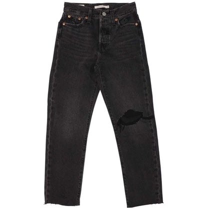 Front - Levis Womens/Ladies Wedgie Straight Leg Jeans