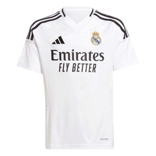 Front - Real Madrid CF Childrens/Kids 2024 Home Shirt