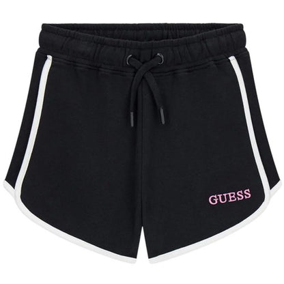 Front - Guess Childrens/Kids Logo Sweat Shorts