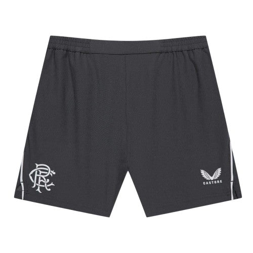Front - Castore Childrens/Kids Rangers FC Athletic Shorts