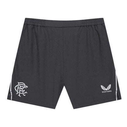 Front - Castore Childrens/Kids Rangers FC Athletic Shorts