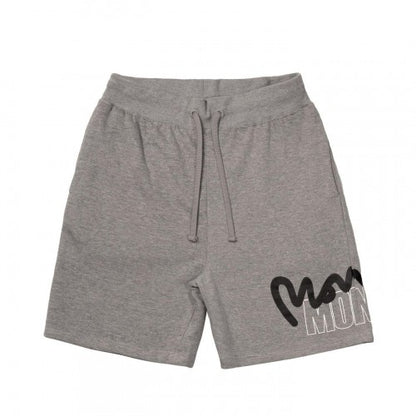 Front - Money Mens Stencil Sweat Shorts