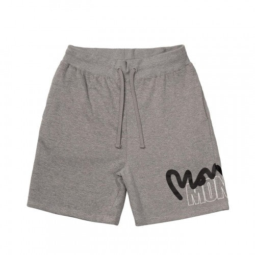 Front - Money Mens Stencil Sweat Shorts