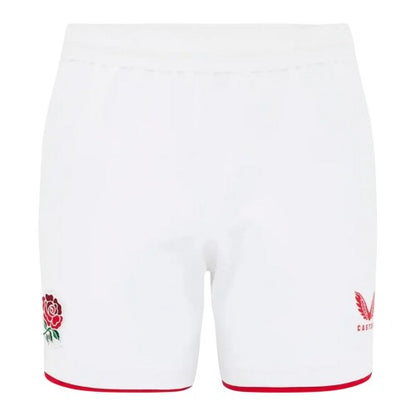 Front - Castore Mens 2025 England Rugby Shorts