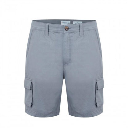 Front - SoulCal Mens Plain Cargo Shorts