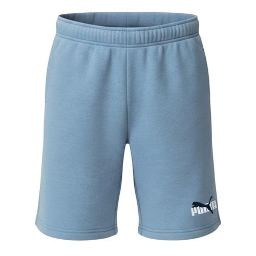 Front - Puma Boys Fleece Logo Regular Shorts
