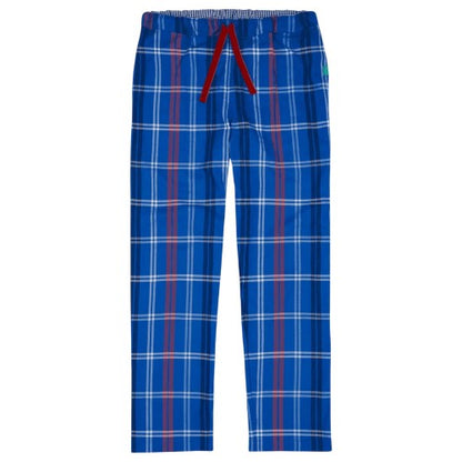 Front - Loungers Mens Organic Cotton Checked Lounge Pants