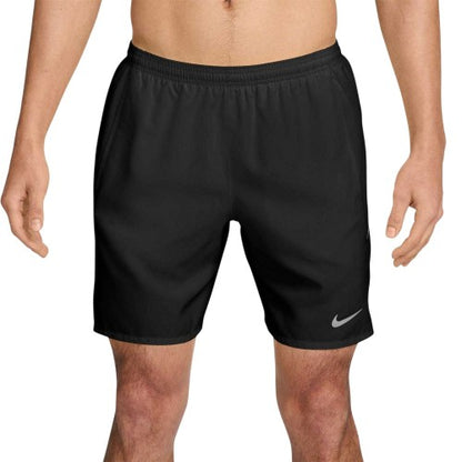 Front - Nike Mens Miler Performance Running Shorts