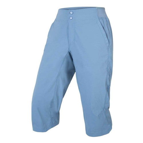 Front - Endura Womens/Ladies Hummvee Lite Cycling 3/4 Shorts