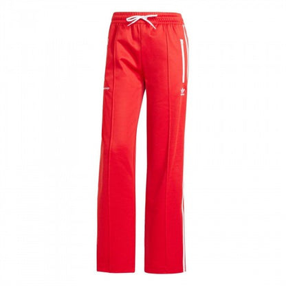 Front - Adidas Womens/Ladies Originals Sporty And Rich Wide Leg Tracksuit Bottoms