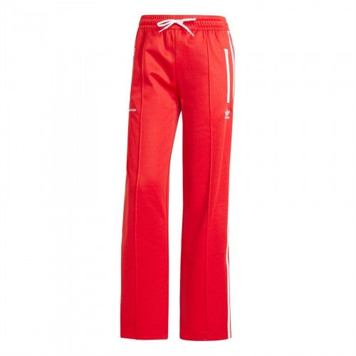 Front - Adidas Womens/Ladies Originals Sporty And Rich Wide Leg Tracksuit Bottoms