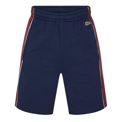 Front - Lacoste Mens Fleece Elasticated Shorts