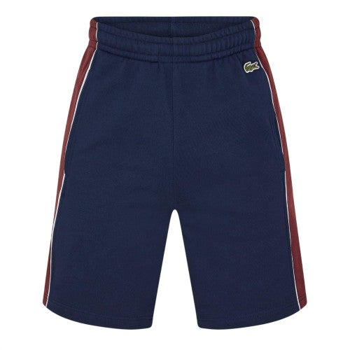 Front - Lacoste Mens Fleece Elasticated Shorts