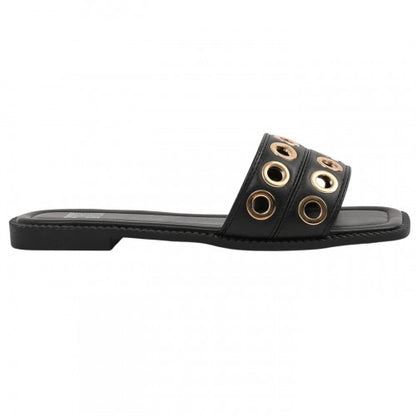 Front - Where´s That From Womens/Ladies Eyelets Flat Sandals
