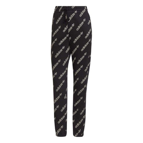 Front - Adidas Womens/Ladies Monogram Tracksuit Bottoms