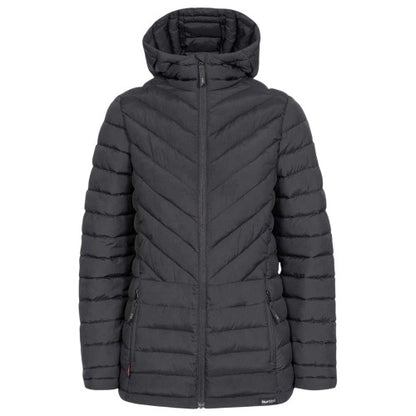 Front - DLX Womens/Ladies Althea Relaxed Fit Puffer Jacket