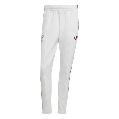 Front - Adidas Mens Jude Bellingham 3 Stripes Tracksuit Bottoms