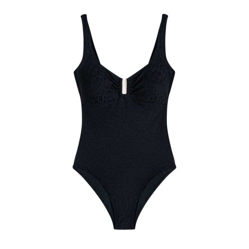 Front - Chelsea Peers Womens/Ladies Animal Print One Piece Swimsuit