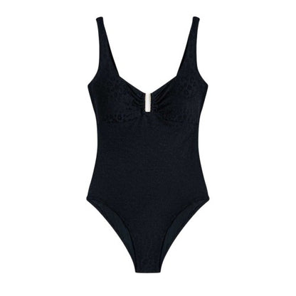 Front - Chelsea Peers Womens/Ladies Animal Print One Piece Swimsuit